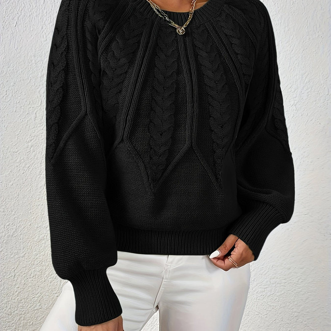 Eleanor | Relaxed Cable-Knit Sweater