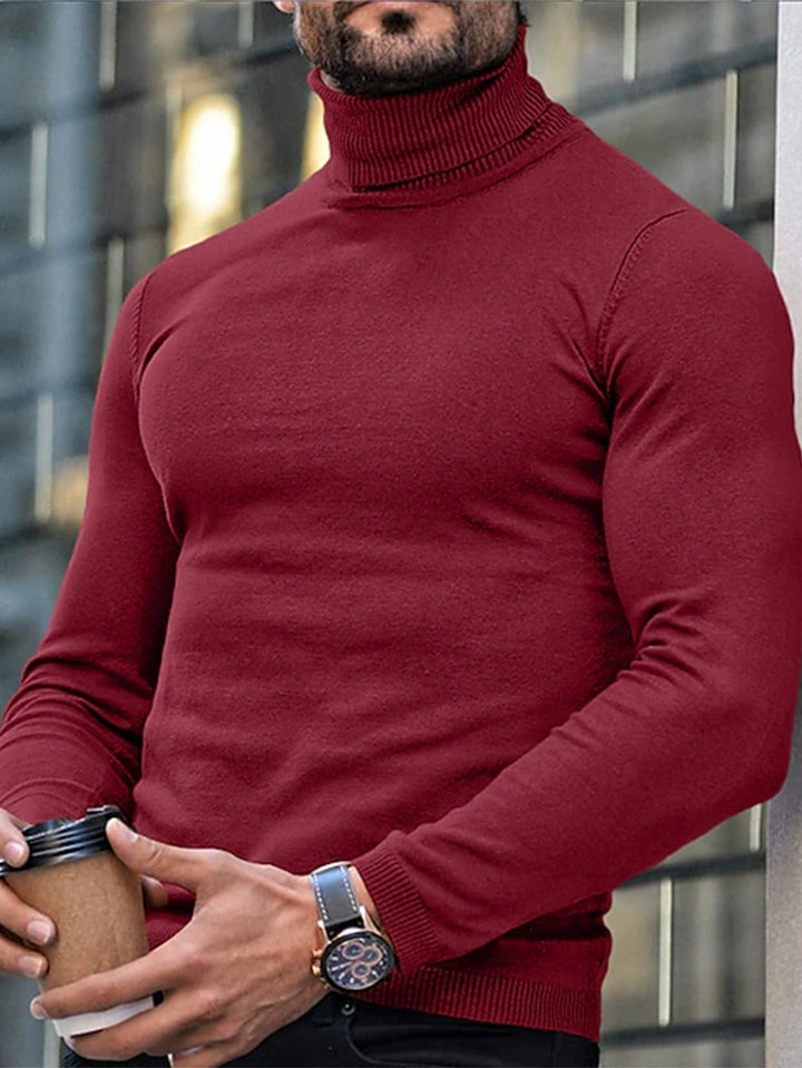 Duncan | Refined Roll-Neck Sweater