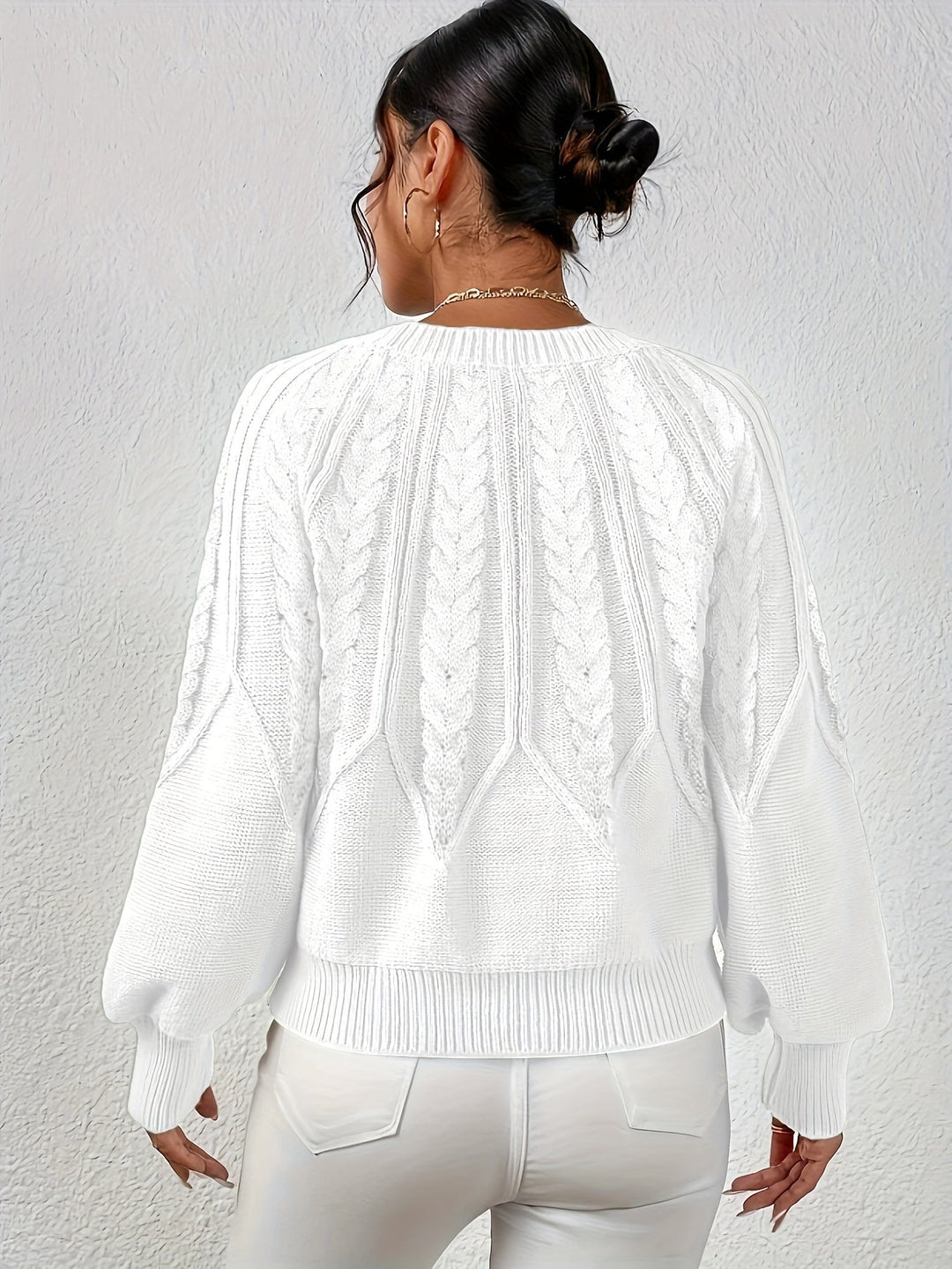 Eleanor | Relaxed Cable-Knit Sweater