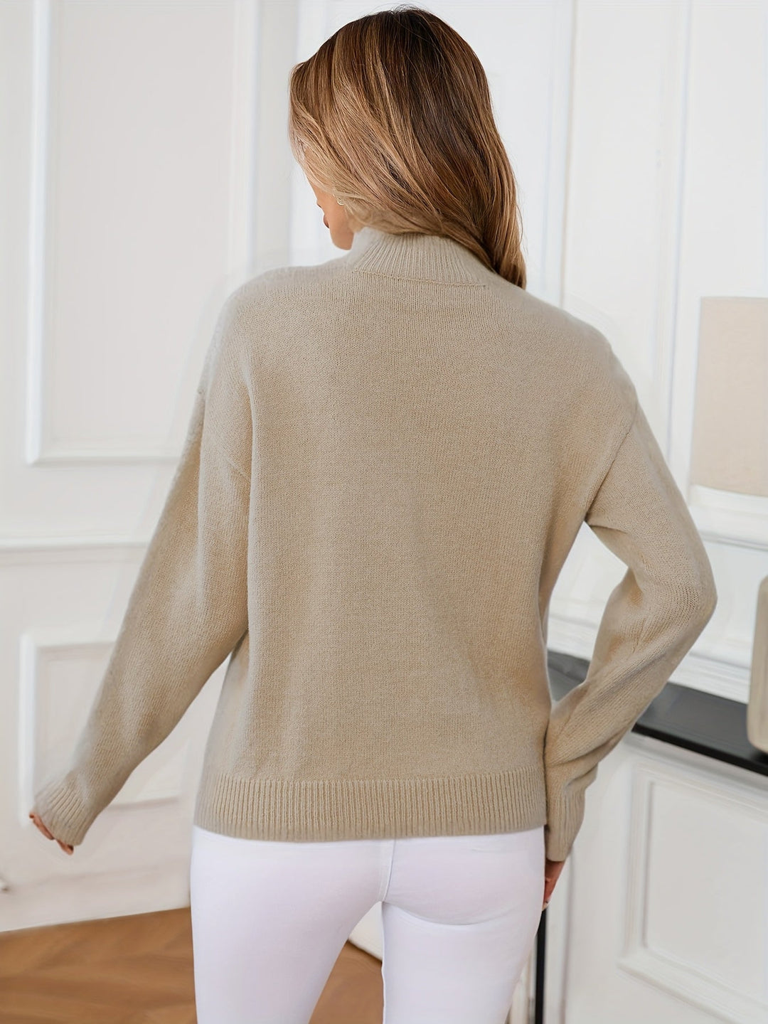 Lorelei | Refined Mock Neck Sweater