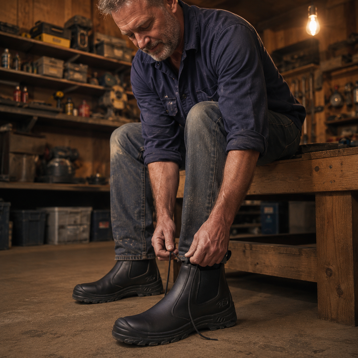 Orthopedic Work & Safety Boots – All-Day Support and Protection