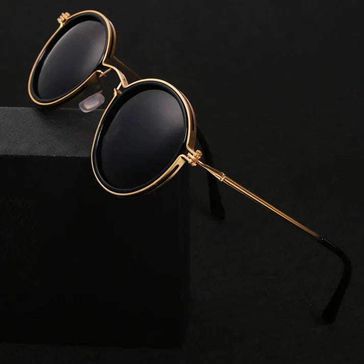 Round Sunglasses UV Protection Retro Vintage Outdoor Eyewear