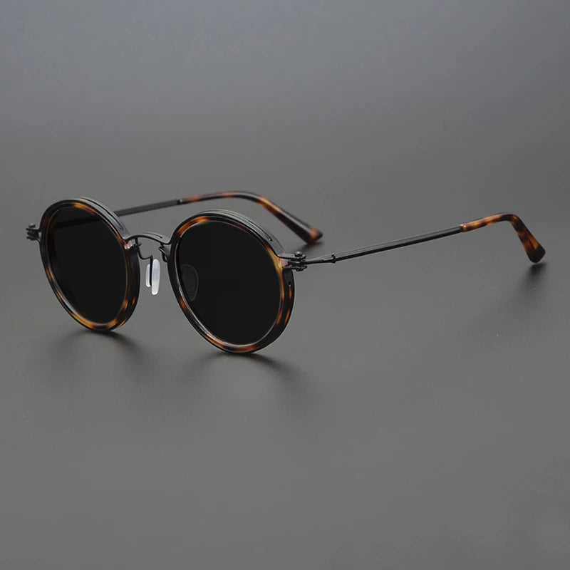 Round Sunglasses UV Protection Retro Vintage Outdoor Eyewear