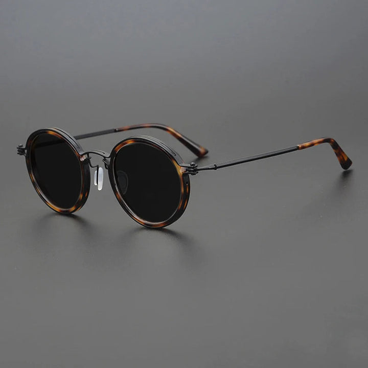 Round Sunglasses UV Protection Retro Vintage Outdoor Eyewear