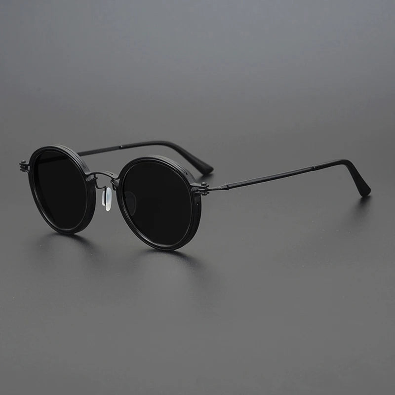 Round Sunglasses UV Protection Retro Vintage Outdoor Eyewear