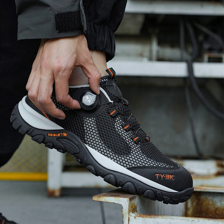 Men’s Trail Running Shoes Outdoor Safety Sport Sneakers Anti Slip Grip