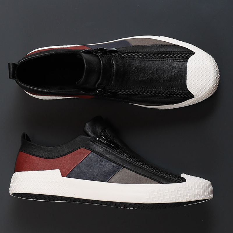 Dante | Colourblock Leather Skate Shoes for Men
