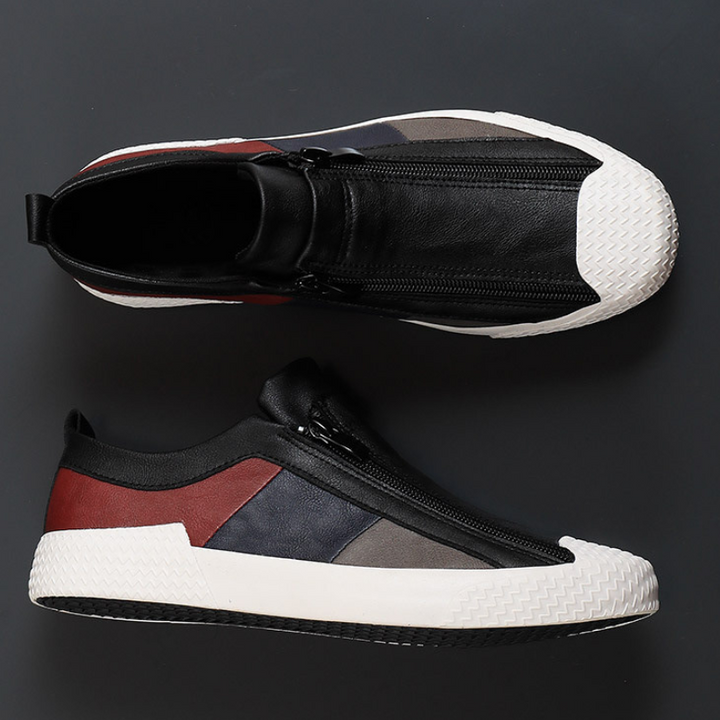 Dante | Colourblock Leather Skate Shoes for Men