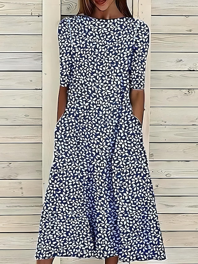 Dress – Coastal Bloom for Sunlit Days