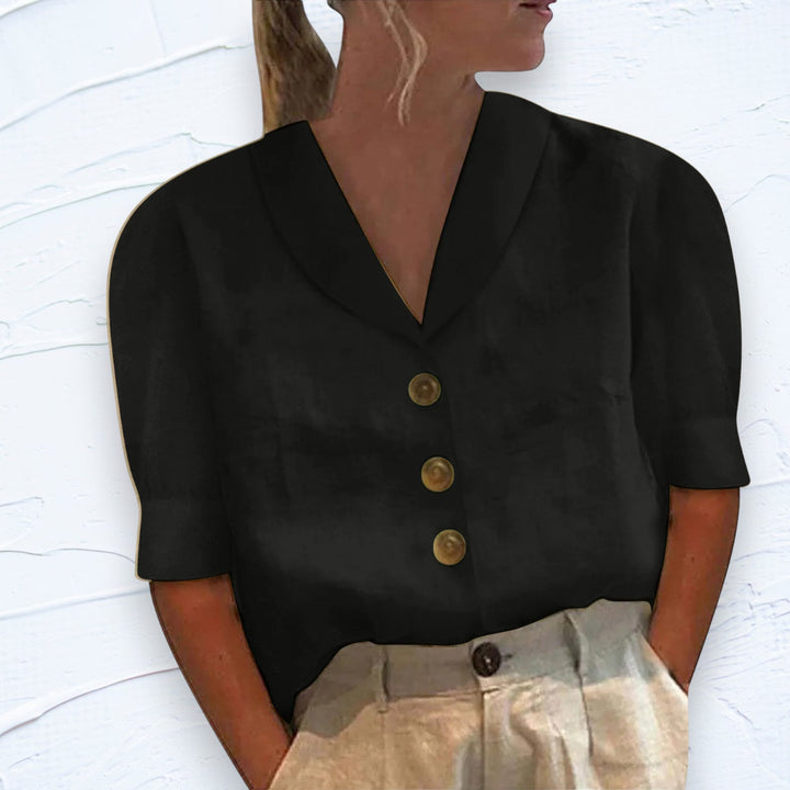 Elegant Linen Top – Effortless Summer Ease