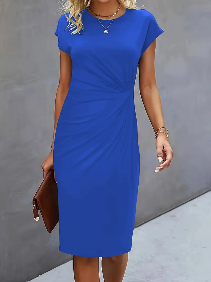Jacinda | Elegant Flattering Midi Dress