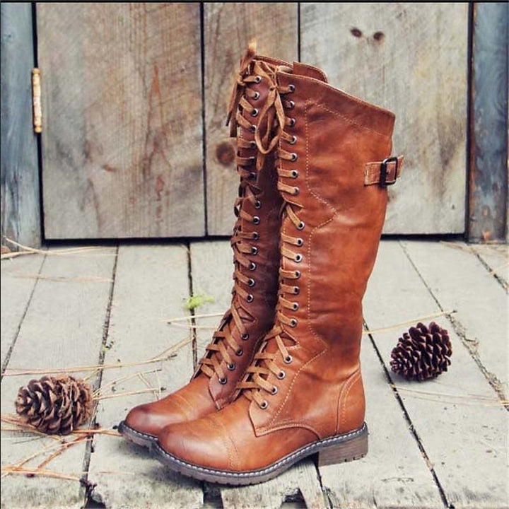 Prudence | Tall Lace-Up Riding Boots