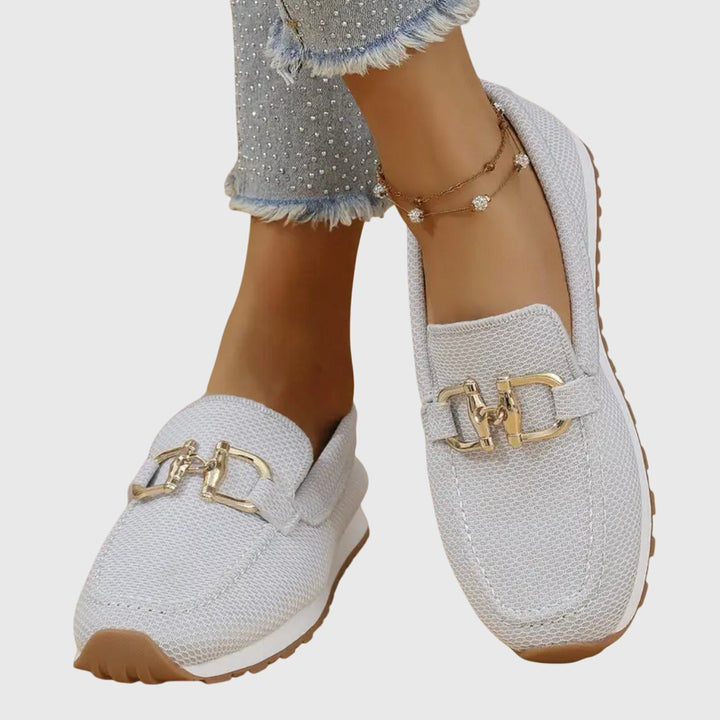 Slip-On Mesh Loafer Sneaker with Horsebit and Lug Sole