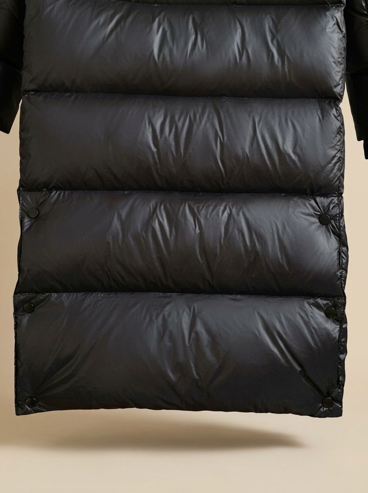 Penelope | Women's Longline Quilted Hooded Puffer Jacket