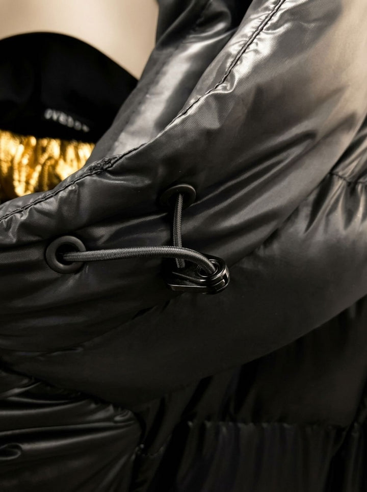 Penelope | Women's Longline Quilted Hooded Puffer Jacket