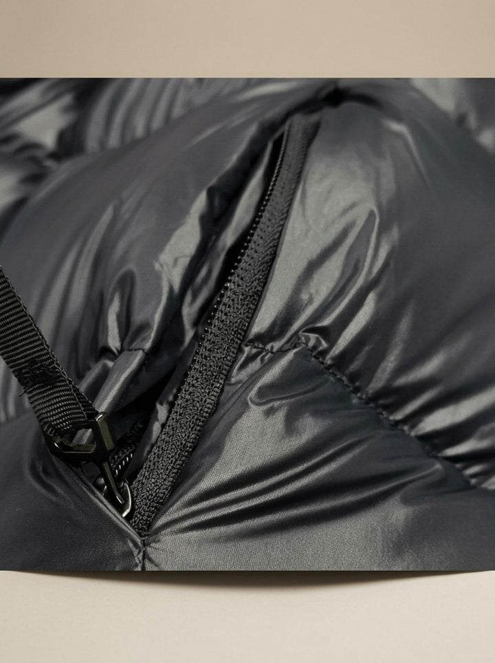 Penelope | Women's Longline Quilted Hooded Puffer Jacket