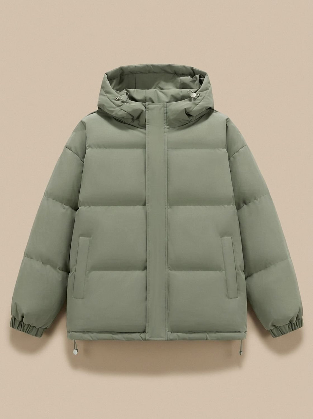 Aria | Women's Relaxed-Fit Hooded Puffer Jacket Drop-Shoulder Winter Coat